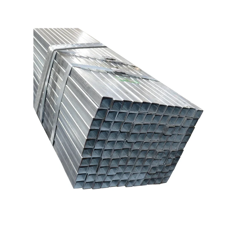 Q345B 110x110 galvanized seamless square carbon steel pipe tube shs rhs