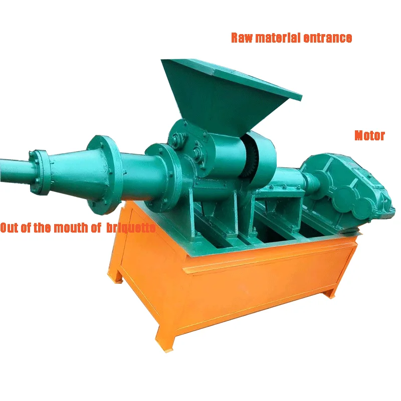High Quality Runxiang Coal Charcoal Biomass Peanut Shell Rice Husk Sawdust Briquette Extruder