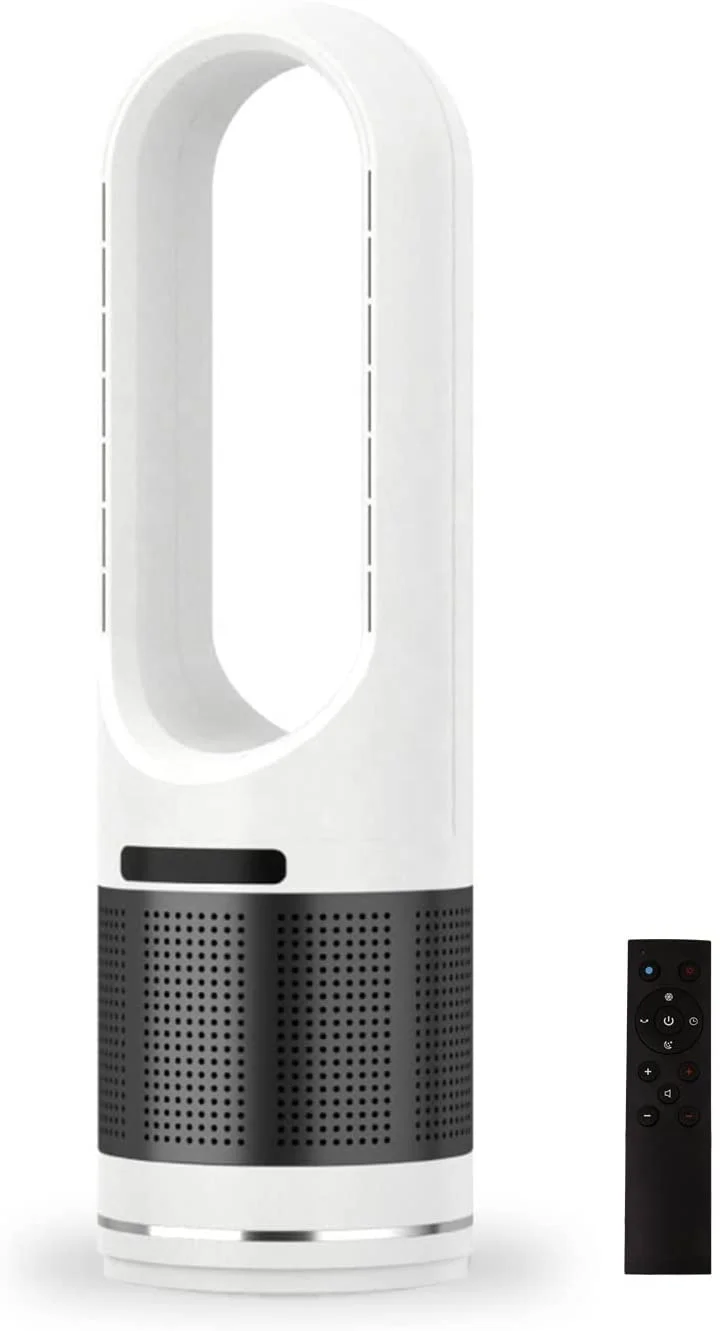 3 In 1 Air Cooler And Heater Bladeless Fan  With Air Purifier Functions