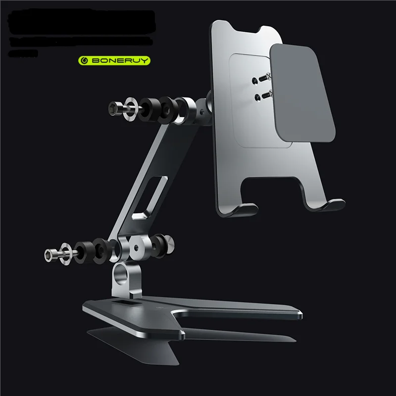 China Factory Boneruy Desktop Portable Foldable Universal Folding Adjustable Tablet Stand