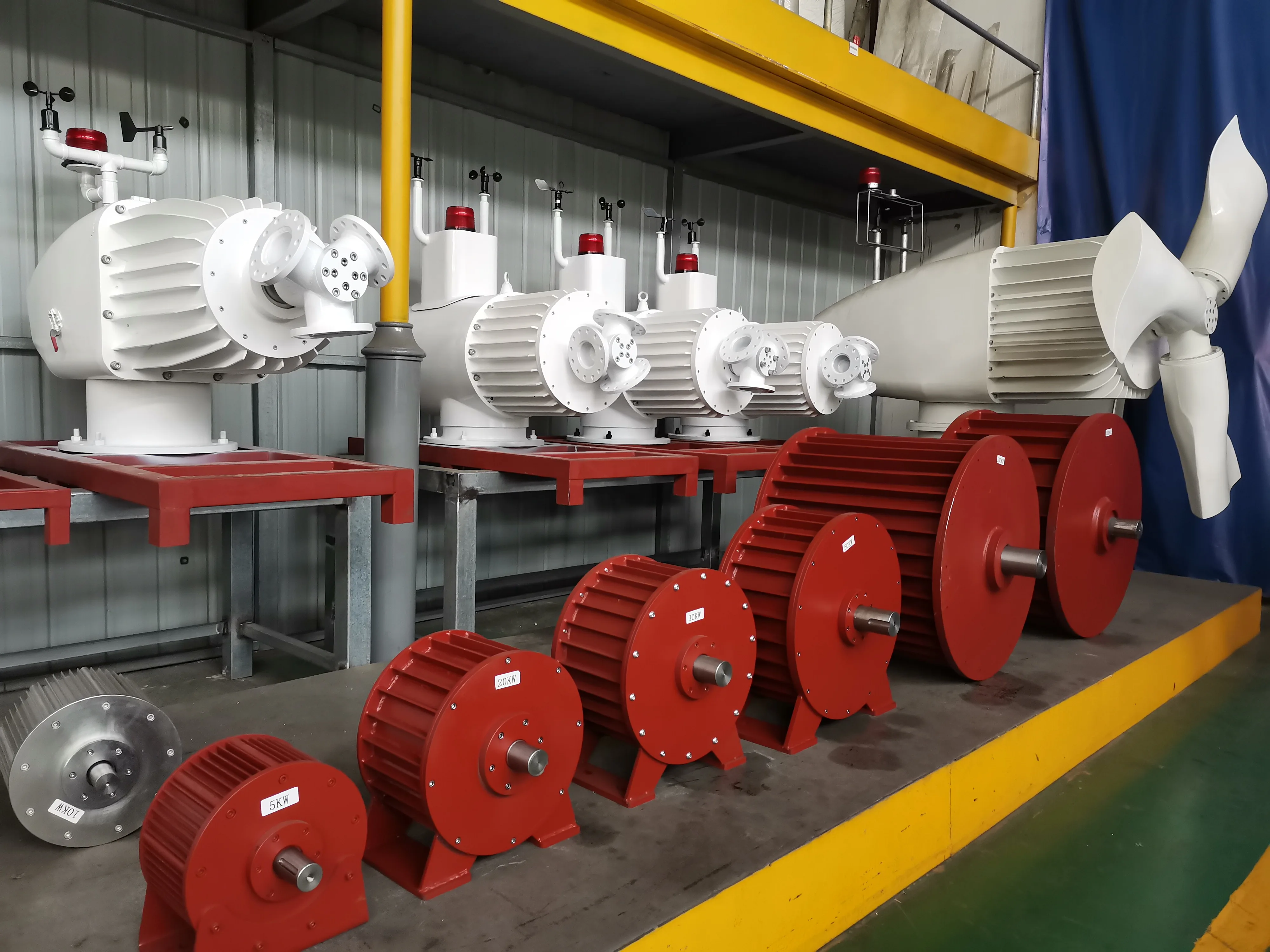 10kw Low Speed 96V 120V AC Permanent Magnet Alternator Generator