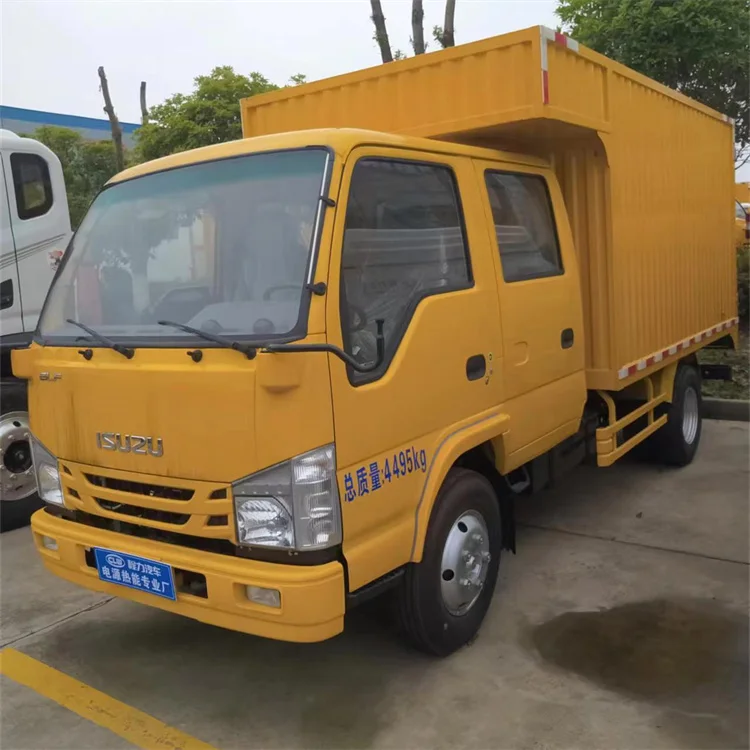 Powerful and fully equipped Isuzu120hp maintenance truck service and repair van tool car repairing vehicle new used truck
