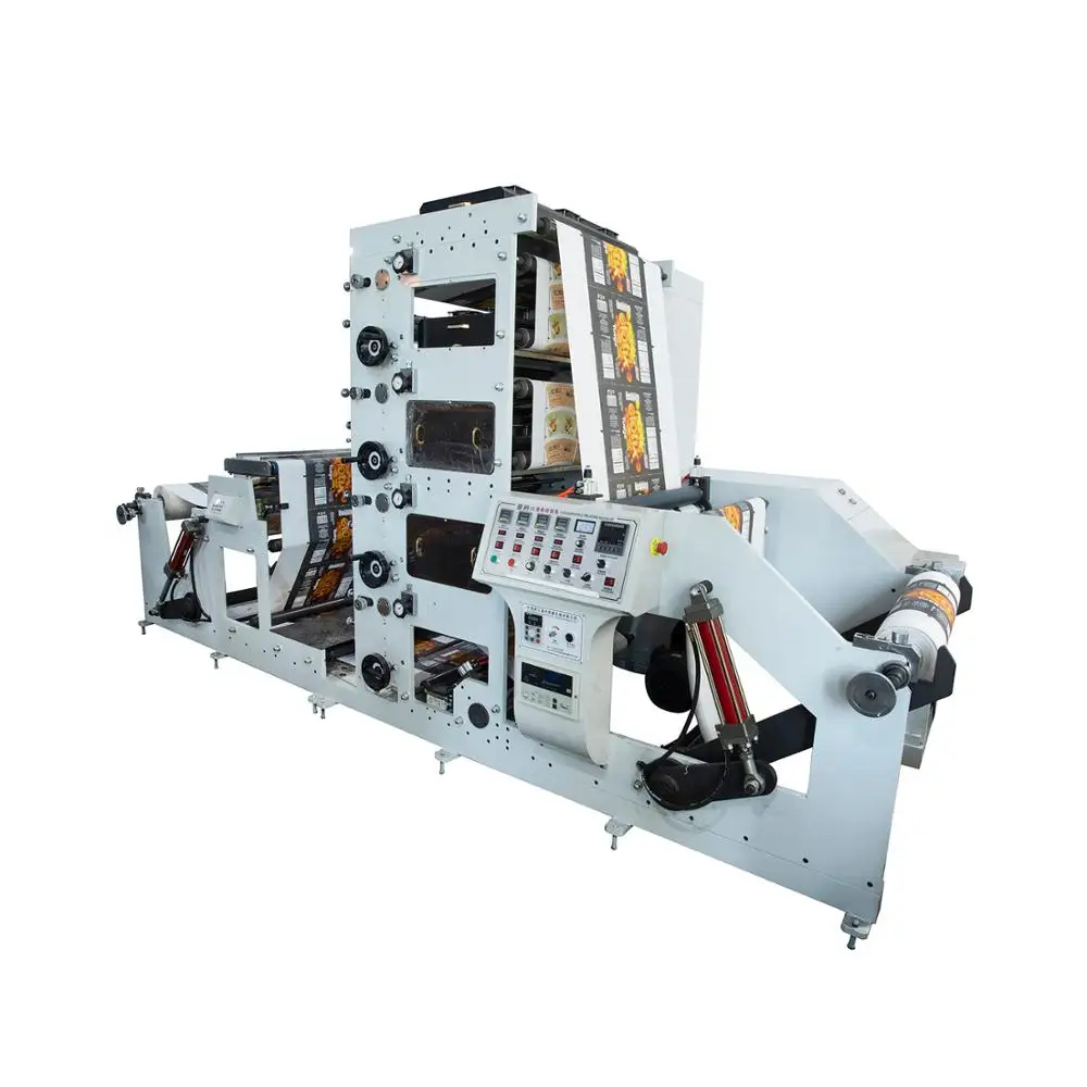 RTRY-620D паутины флексо принтер для печати на бумажных стек тип этикетки печатная машина продажи