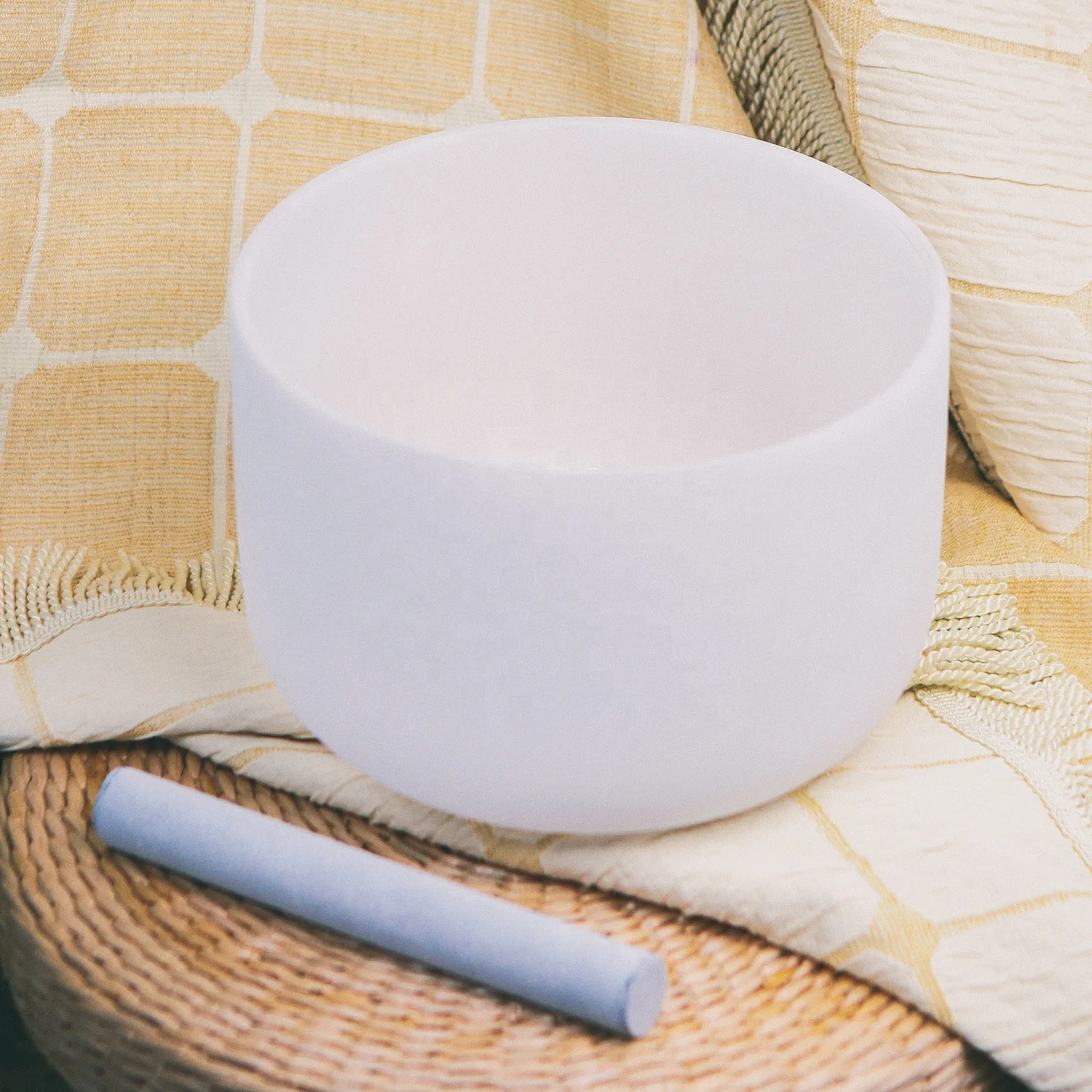 Wholesale Price Frosted Crystal Quartz Crystal Singing Bowls