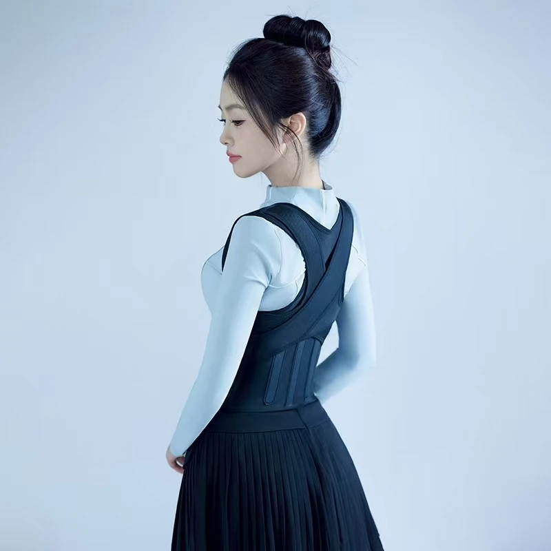 Hot selling most popular customized logo breathable back support universal kids teenager used posture corr