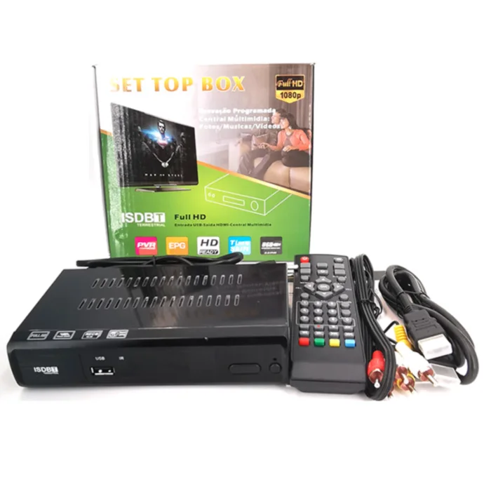 HD mpeg4 ISDB-T приемник с PVR USB ISDBT декодер