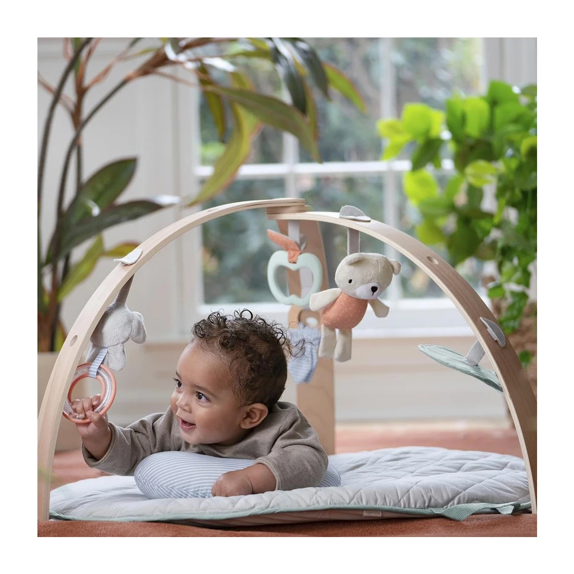 Activity Mat Baby Play Gym Mat Sensory Motor Skill Development Newborns Play Mats for Infant