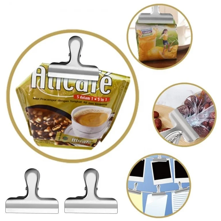 Bag Clips Wholesale Customized Chip Food Bag Clips Covered with Silicone