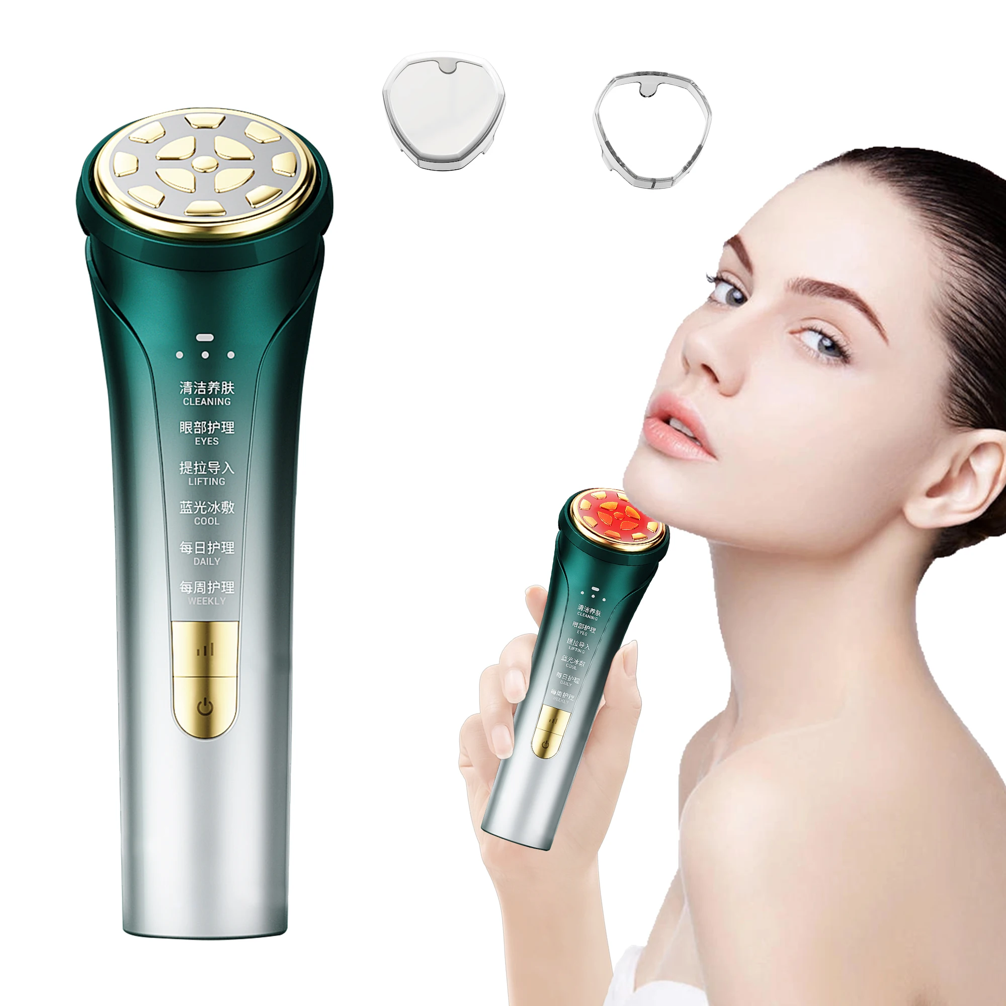 Made in China Portable Handle Ultra Heated and Cooling Radio Frequency EMS Beauty Machine