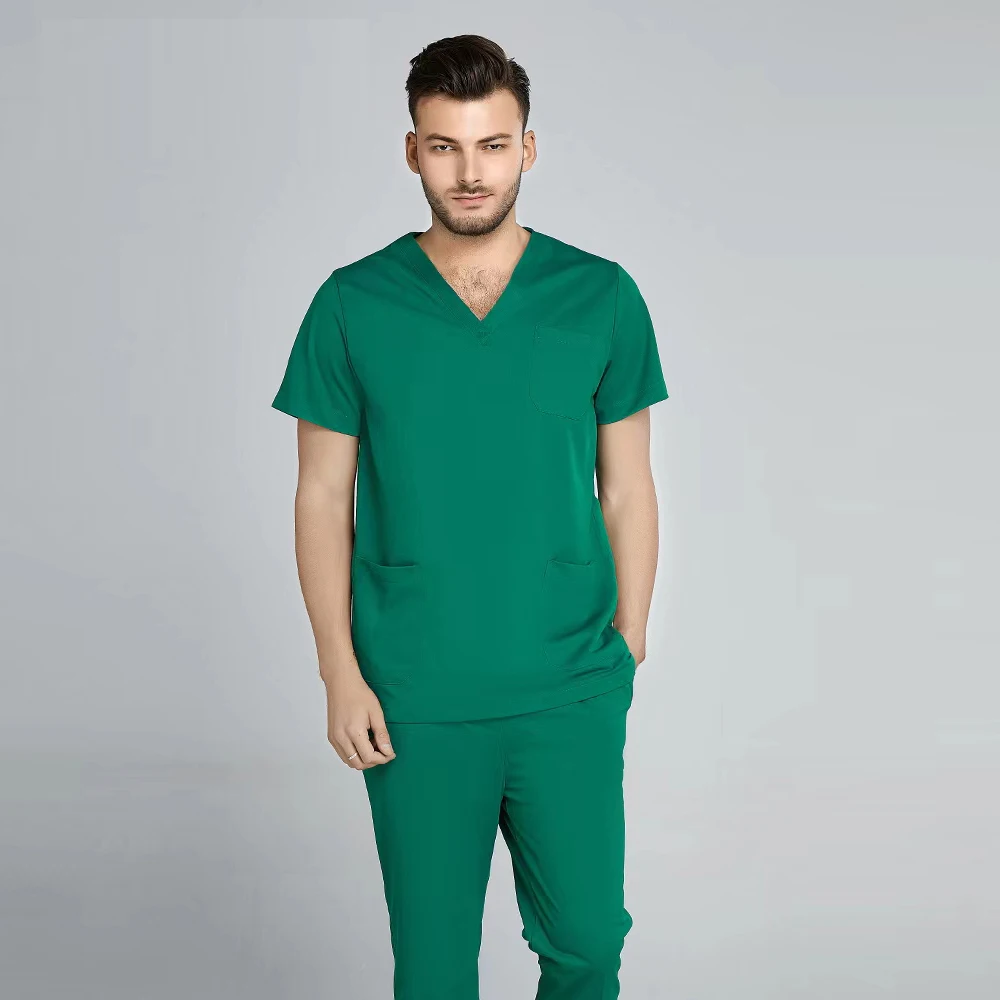 blusas medicas Hospital Uniforms Medical Scrubs Nurse Long Sleeve Jacket Scrub Suit For Women