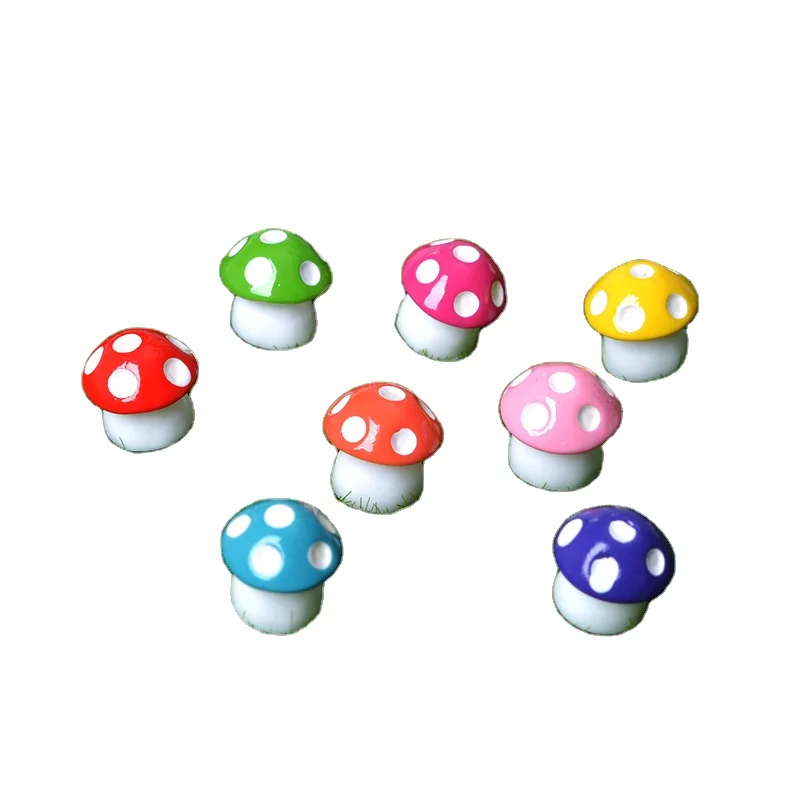 Moss micro landscape resin mini garden decoration miniature mushroom DIY ornaments