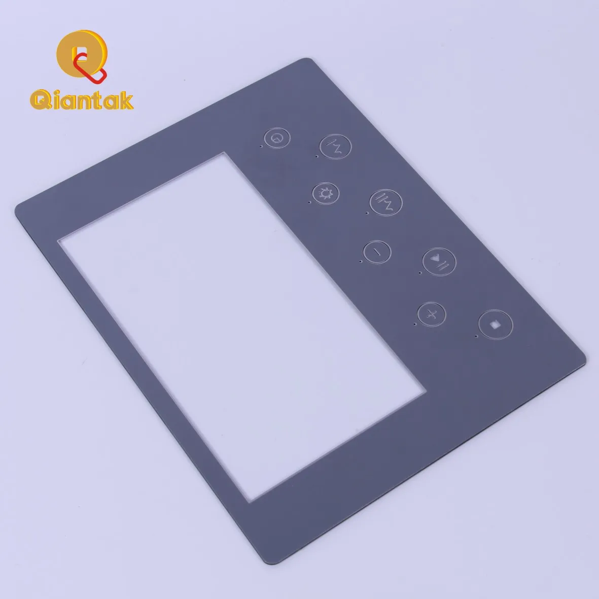 High Quality Silk Sreen Printing Custom Touch Control Screen Switch Acrylic Front Panel