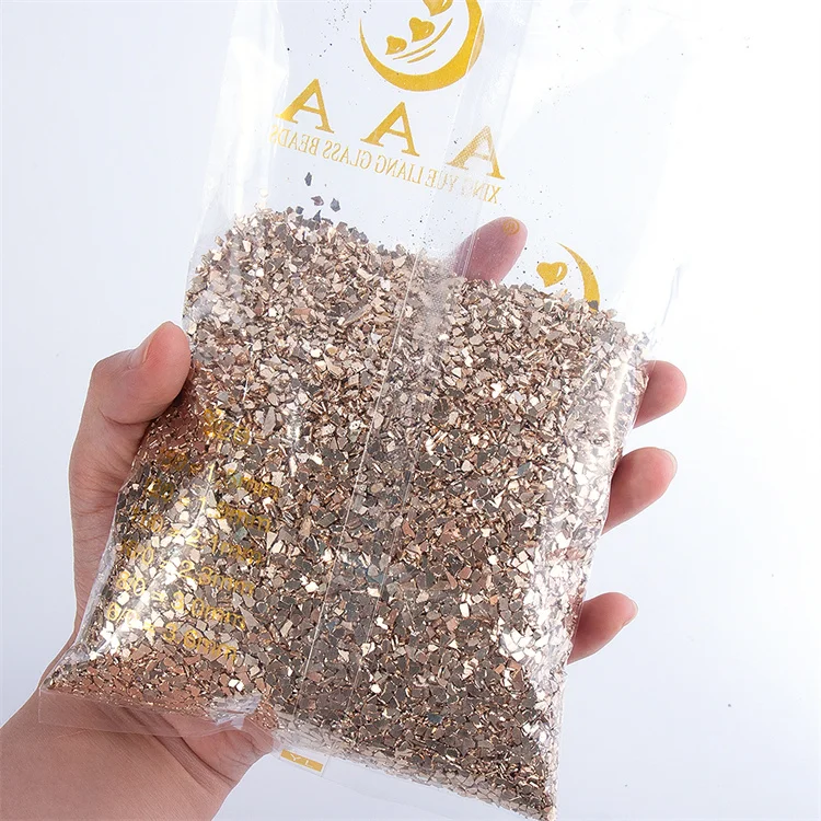 Hisenlee 450 Gram Nail Glitter Sequins For DIY Epoxy Resin Nail Art Irregularity Colourful Embellishment Accessories