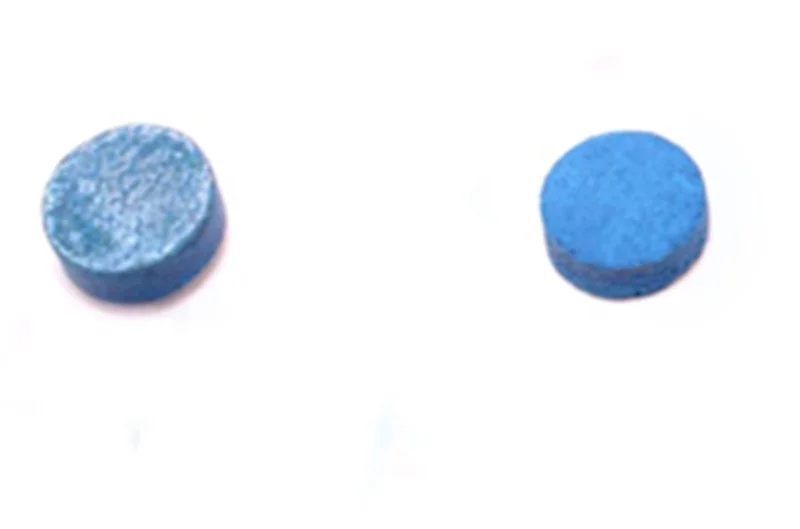 Синий кий ручной работы из свиной кожи, 9-11 мм, черные Кии для снукера