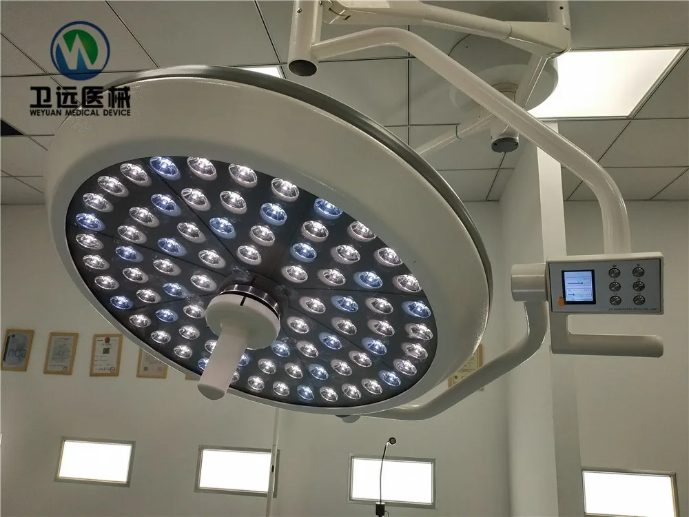Single Ceiling LED Surgical Examination Light for veterinary surgery