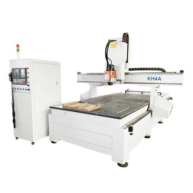 
High performance cnc router 4 axis automatic change 3d tree saw machine wood wood router hand machine cutting machine 