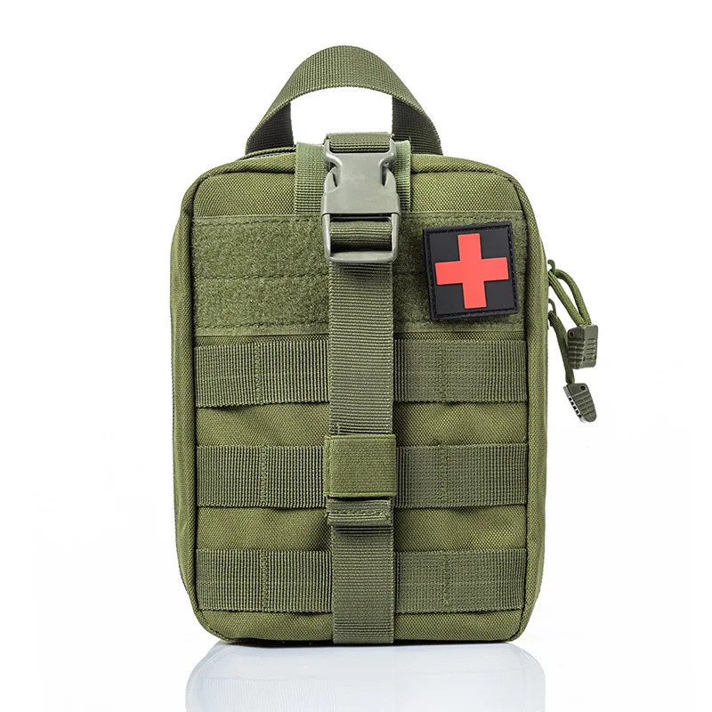 Tactical MOLLE Rip Away EMT Bag Medical First Aid IFAK Pouch orange Color