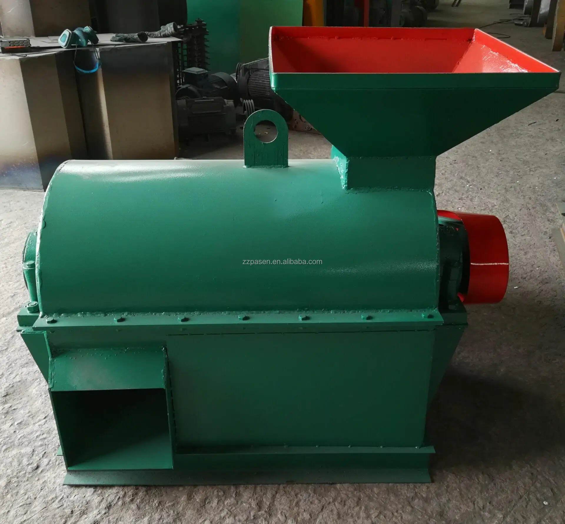 Organic Fertilizer Crusher 1-15t/h Capacity Chicken Manure Fertilizer Chain Crusher Machine
