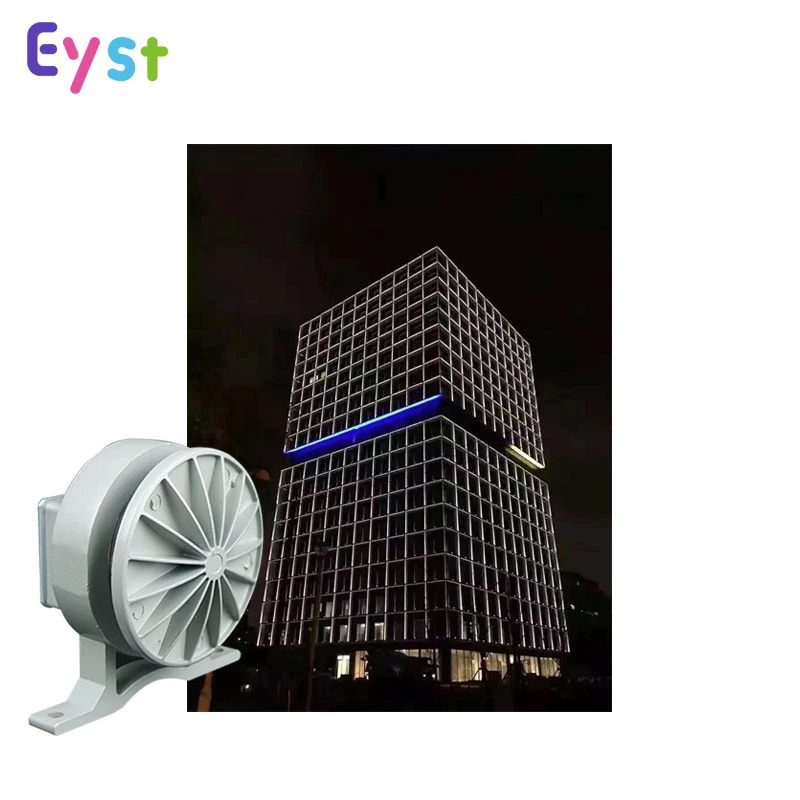 High quality window building lighting 360 degree IP65 10W decoration rgb led window light