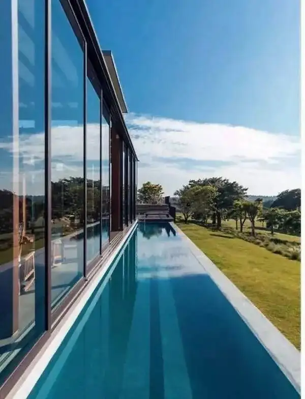 Factory price PVB clear safety sheet tempered laminated glass for building balcony fence partition floor