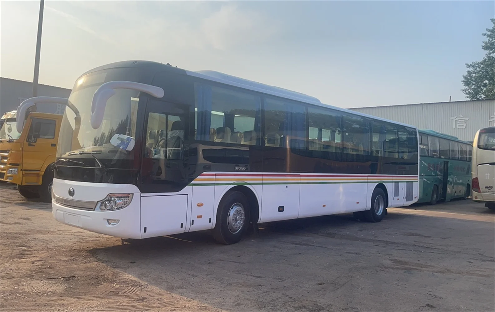 34 Seats 40 Persons Capacity Diesel Engine New City Bus And Uesd Coach Bus For Central Asia Market