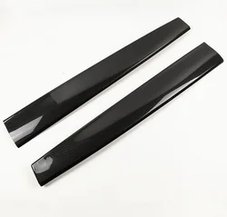 2pcs Overlay Carbon Fiber Pattern ABS Dashboard Interior Panel Trim for 2021 2022 Tesla  Model 3 Model Y