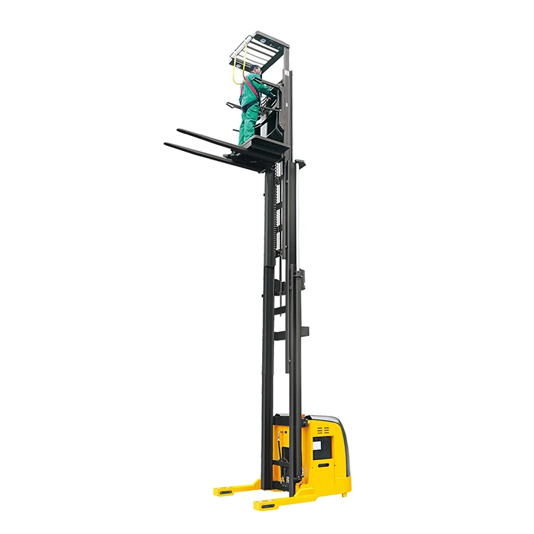 Xilin Hot Sale 1500KG 1.5ton Max lift 9m Standing Electric Order Picker With Display Function