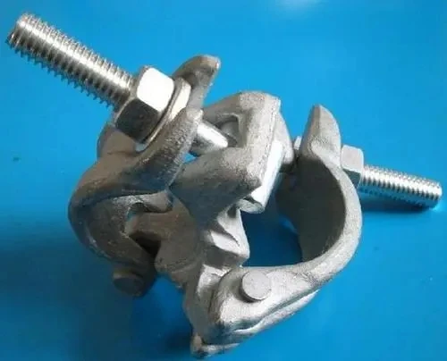 Scaffold accessories fasteners rotating fixtures pipe clamps and connectors