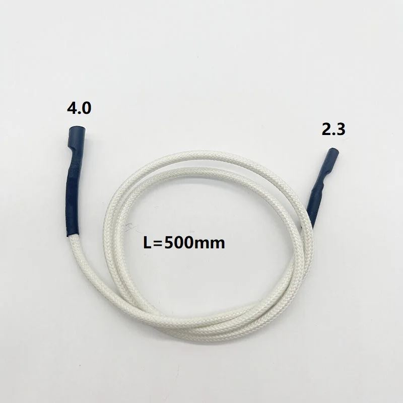 Push button piezo igniter cable connector