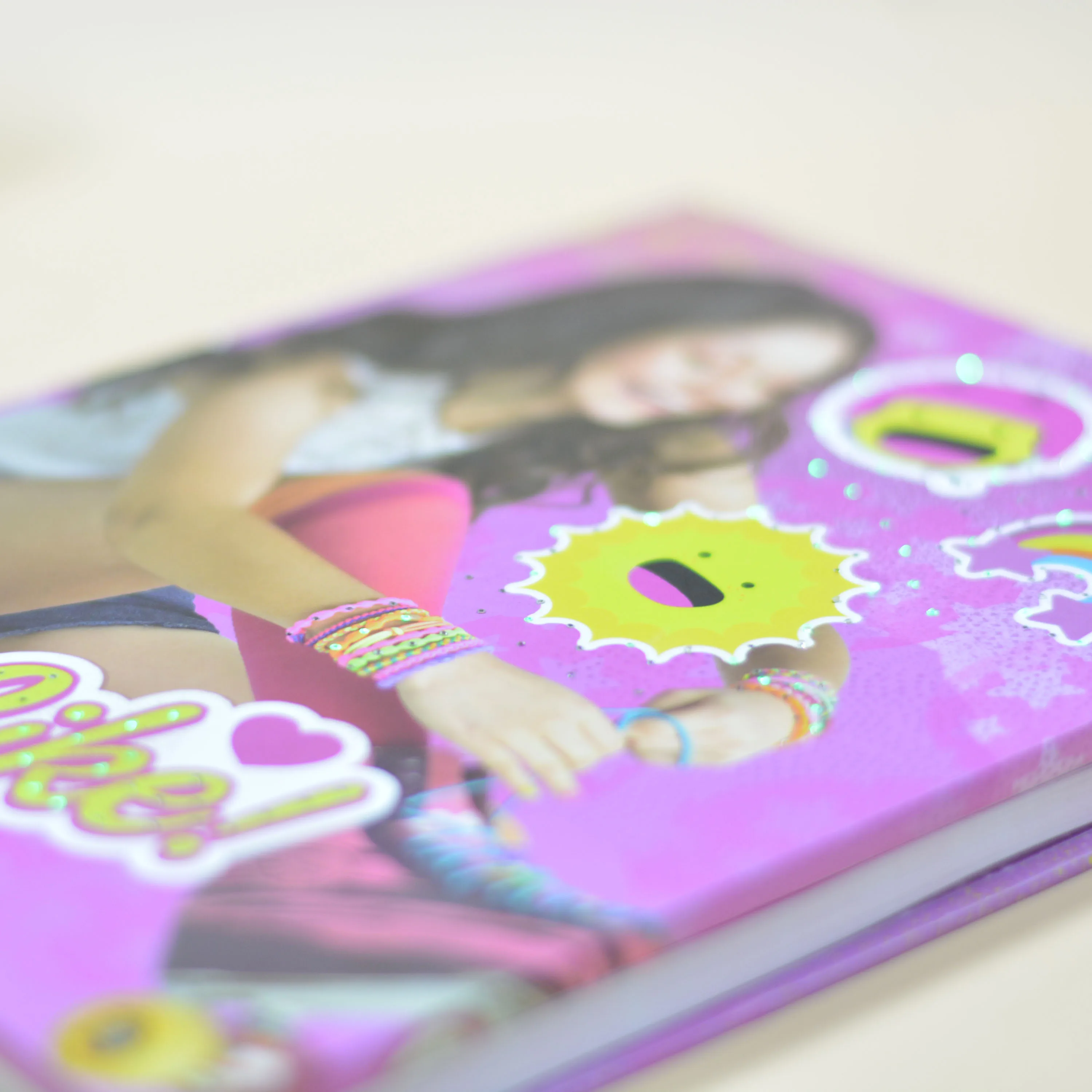 Customized A5 Classic Hardbound Writing Dotted Grid Daily Diary Journal Notebook with lighting