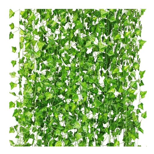 Decor Green Wall Artificial Ivy Silk Vines Garland Greenery Artificial Hanging Plants