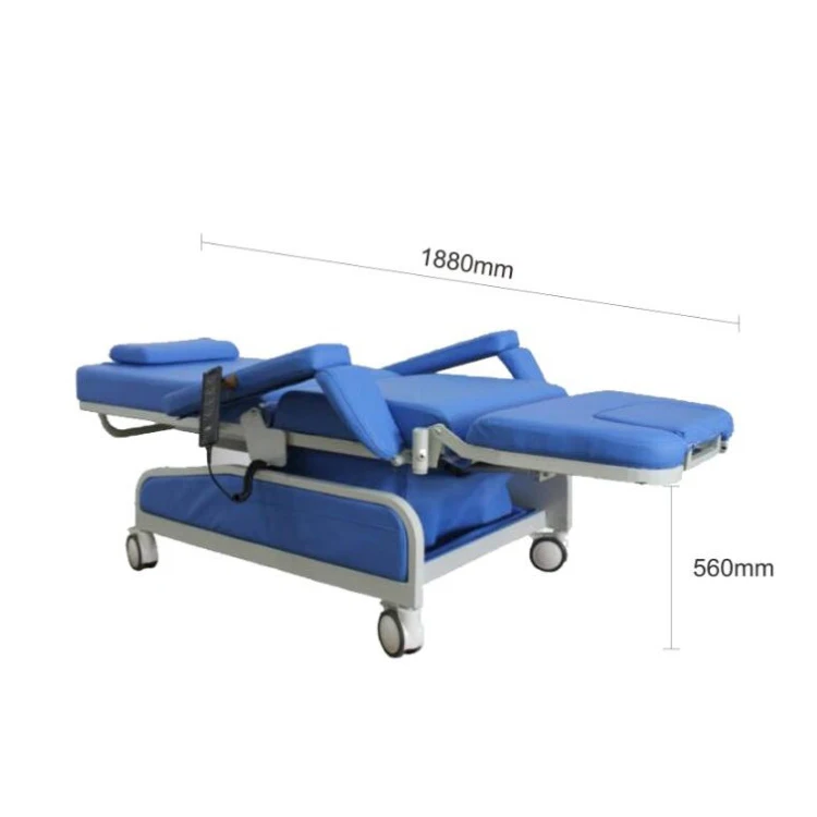 Hospital Medical Blood Donation Treatment Electric Recliner Hemodialysis Dialysis Chair
