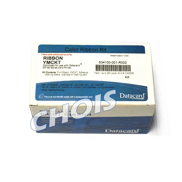 Original Datacard 534100-001-R002 YMCKT Ribbon For SD160 Printer