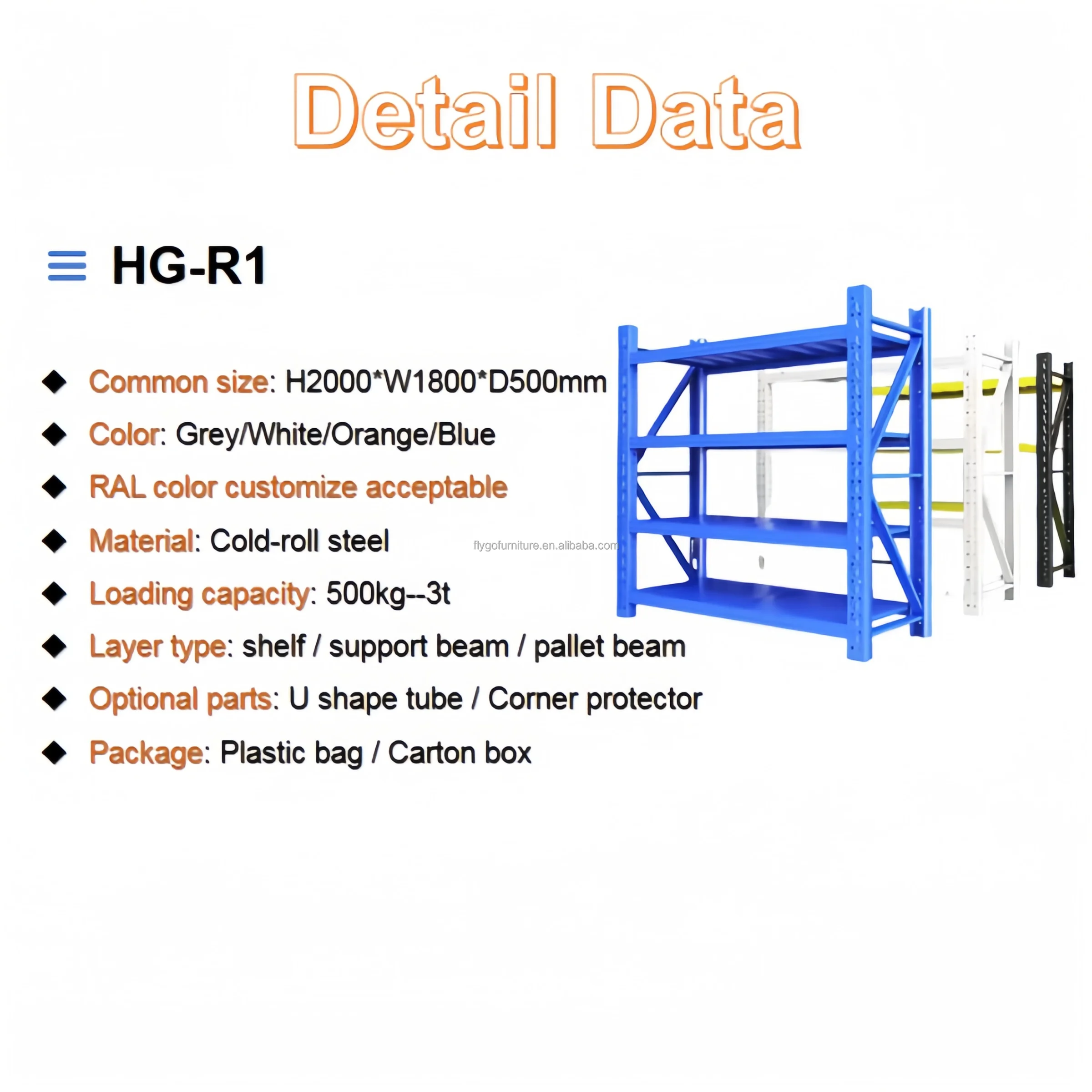 Industrial racks steel shelving warehouse shelves heavy duty shelf storage holders racks bracket shelf saving space