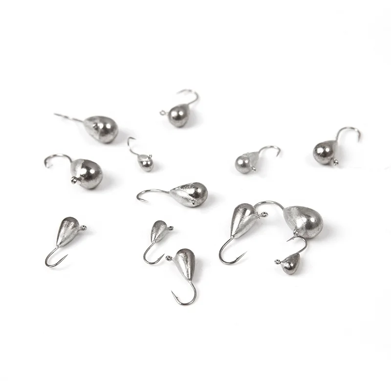 Wholesale ice fishing tear drop jig
