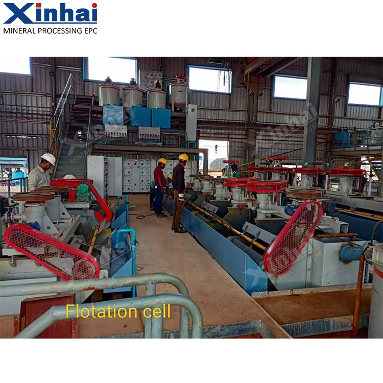 Lead,Zinc and Copper Beneficiation Process Plant
