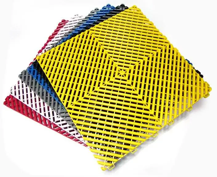 Manufacturer Wholesale PVC Ribbed mat for car wash repairs workshop floor