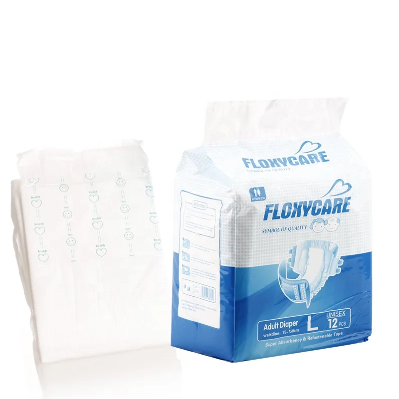 FREE SAMPLE OEM Ultra Thick Cheap Adult Diaper Pants Disposable Adult Diaper For Adult hospital women wetting diaper