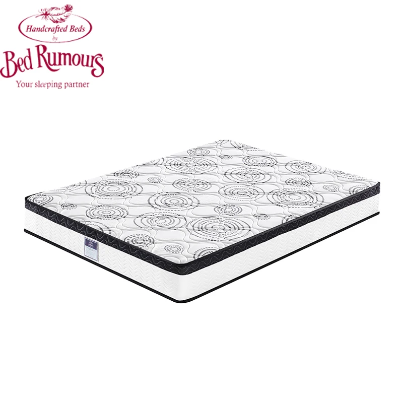Foshan manufacturer king size 7 zone pocket spring mattress in a box bedroom furniture