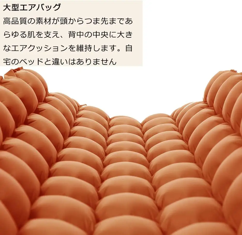 
Lightweight sleeping pad inflatable air mattress Perfect for Camping and hiking 