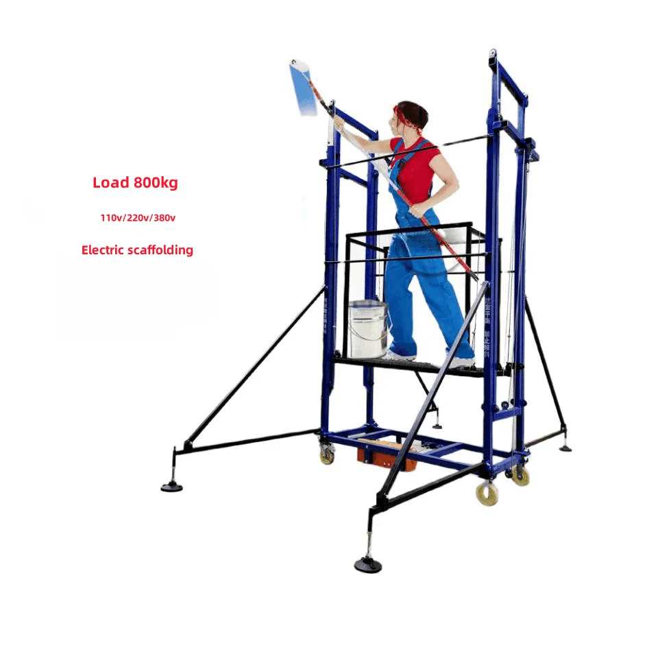 3 M 5 M 6 m portable remote control mobile climbing platform decoration construction indoor and outdoor freight elevator