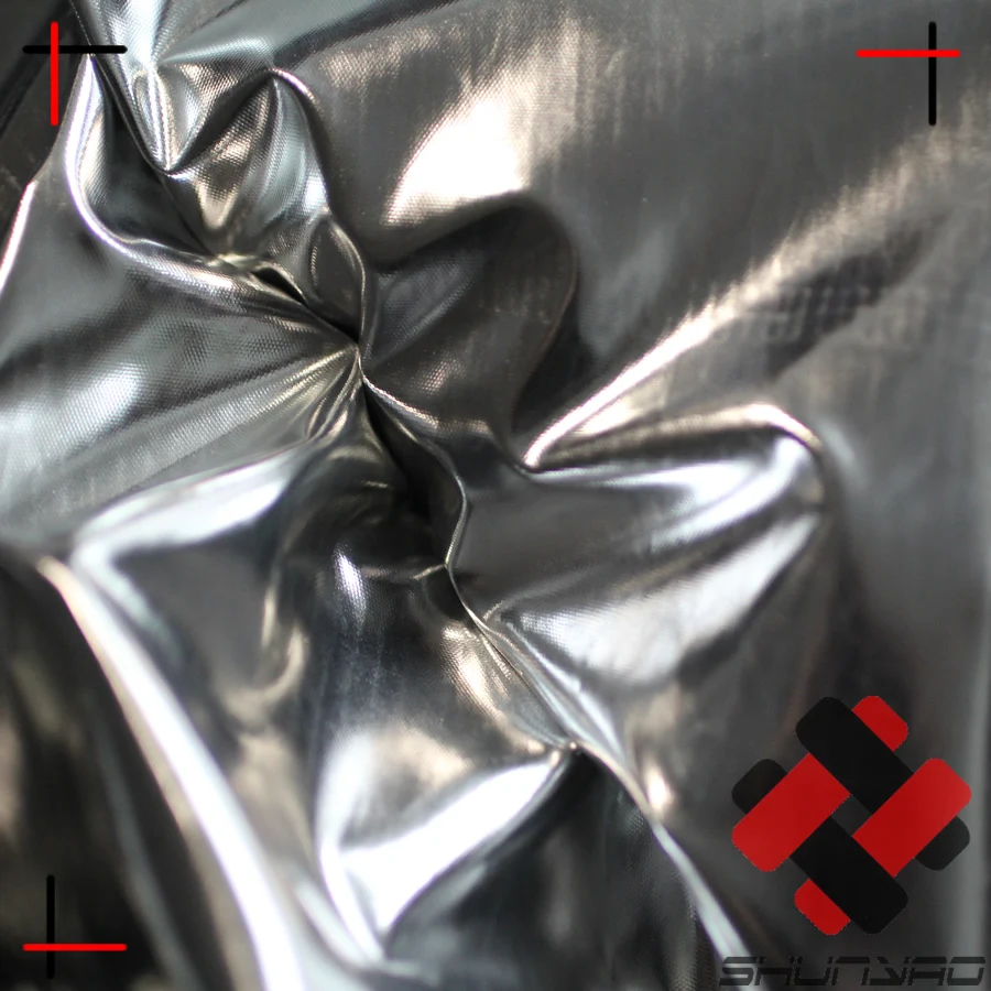 
blackout reflective sun shade silver mirror fabric for tent 