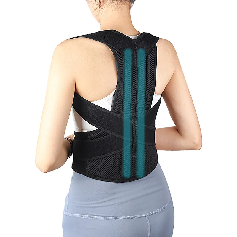 2022 New Shoulder Back Correct Belt Magnets Posture Corrector Lumbar Back Support Brace Postural Corrector