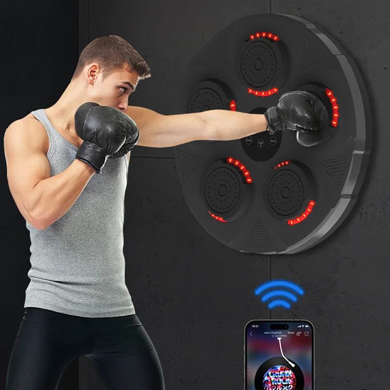 Music Boxing Stands and Wall Targets Unstressed Beat Rhythm Fight Training Equipment Boxing Machines and Supplies