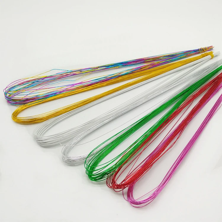 New design artificial colorful floral wires wire thin metal wire for floral