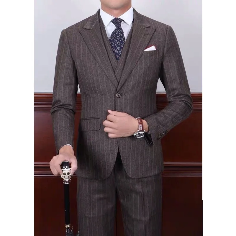 MTM сделанный для того чтобы измерить Подгонянный вручную изготовленный на заказ мужской костюм ткани полиэстер кашемир итальянский