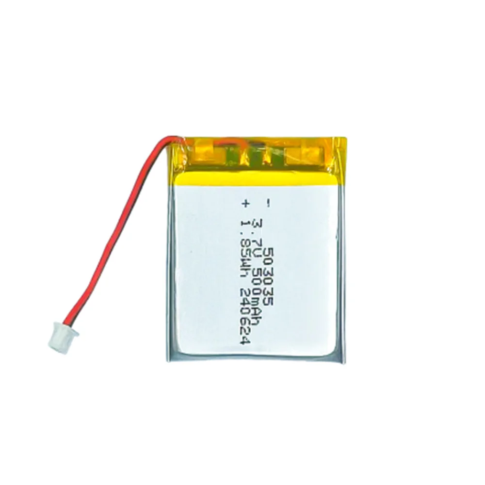Hot Selling Lithium Battery Factory 503035 3.7V 500mAh Rechargeable Li-Polymer Battery For Small Devices
