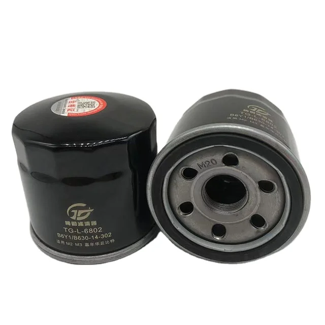 High Quality car oil filter B6Y1-14-302
