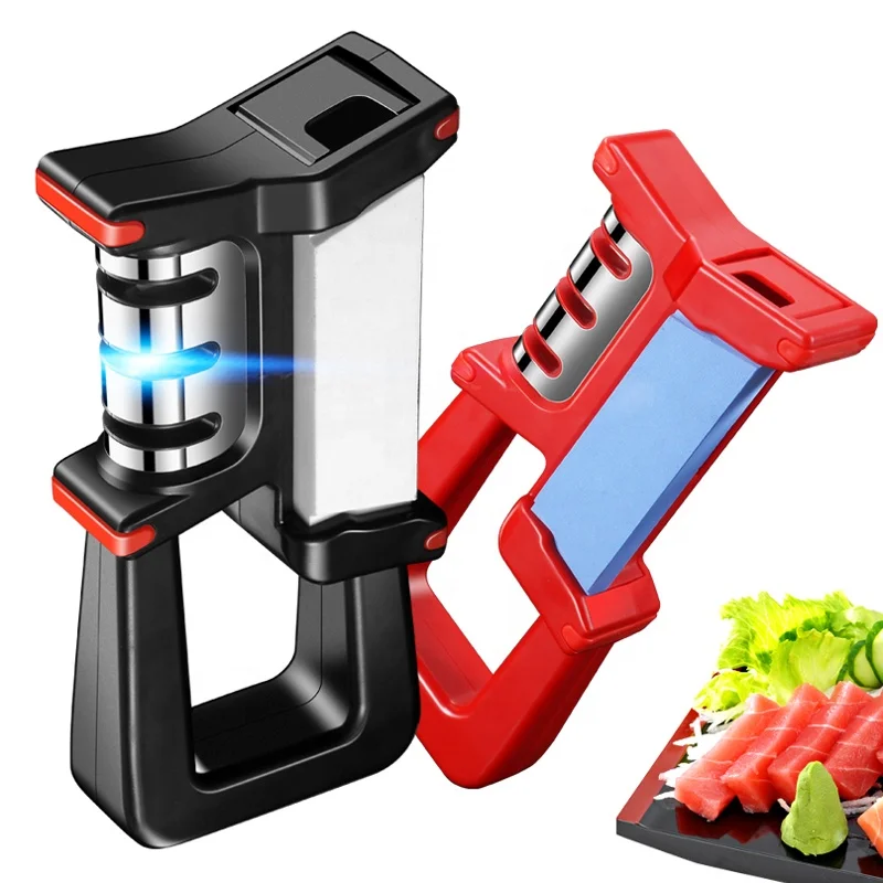 Low Price Wholesale Steel Coarse Fine Knife Sharpener For Kitchen Good Quality Rolling Knife Sharpener