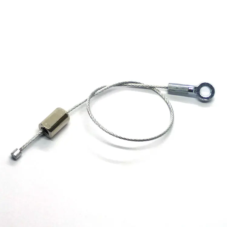 Wire Rope Sling Safety Cable Lock Stainless Steel Lanyard Luggage Lock Safety Cable